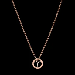 Aries Zodiac Symbol Necklace