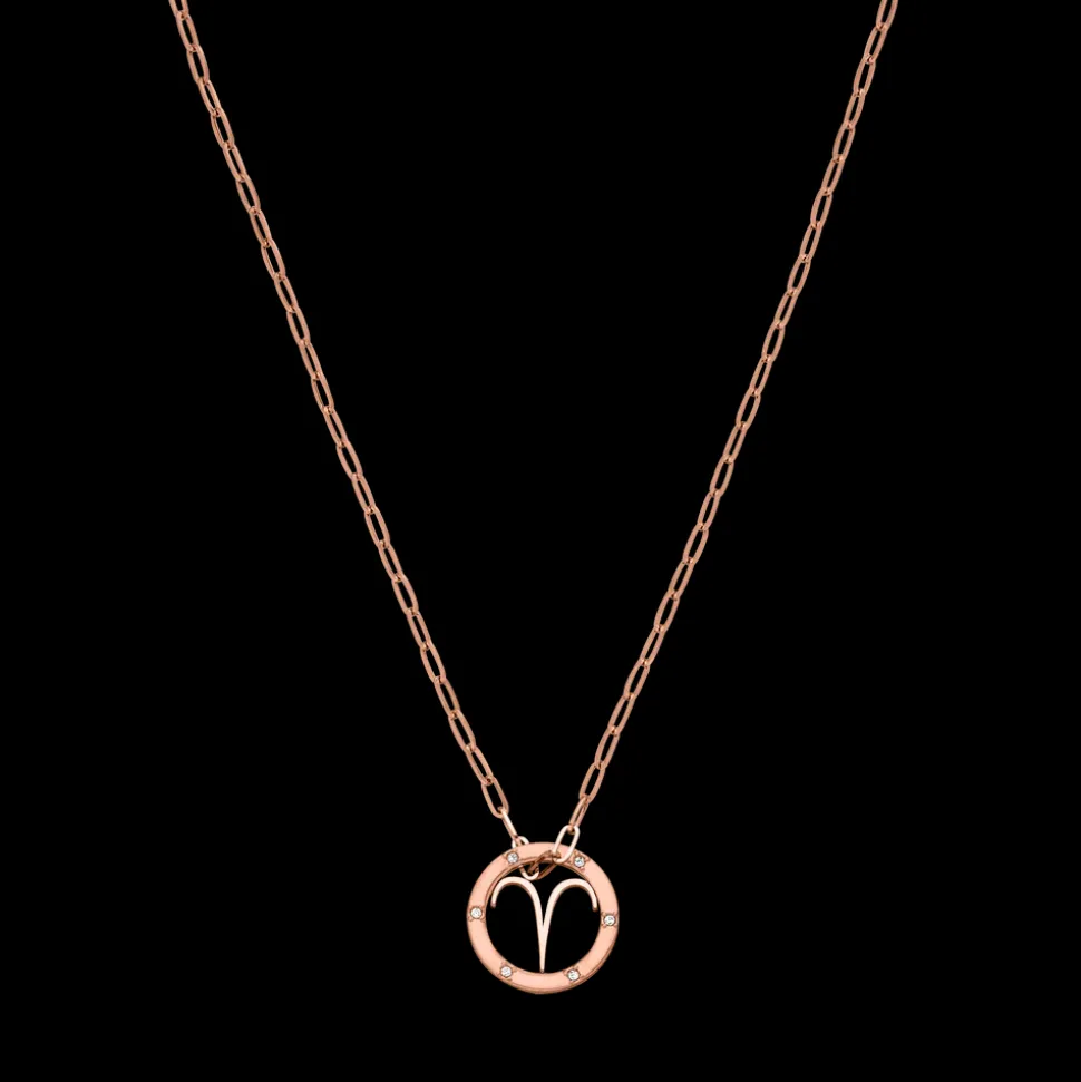 Aries Zodiac Symbol Necklace