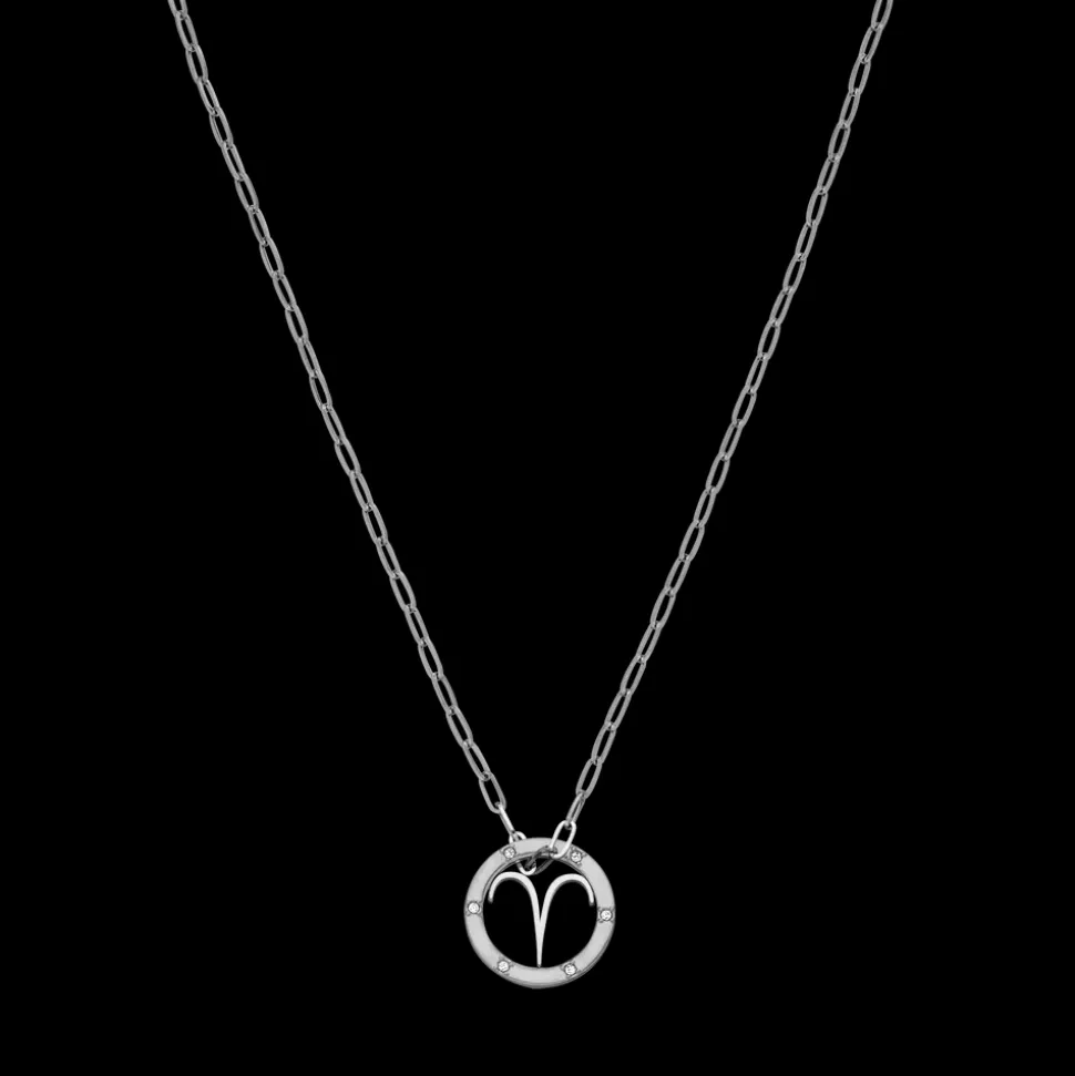 Aries Zodiac Symbol Necklace