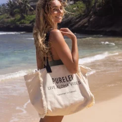 Beach Bag Live Aloha Vibes
