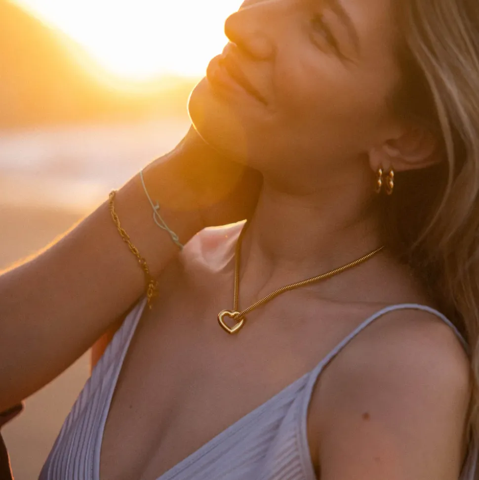 Bold Heart Earrings