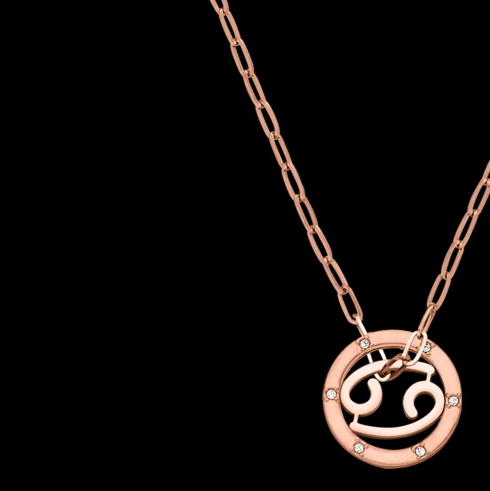 Cancer Zodiac Symbol Necklace