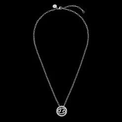 Cancer Zodiac Symbol Necklace