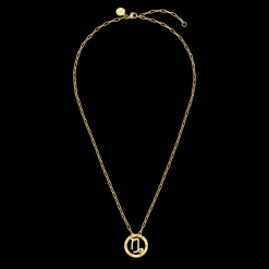 Capricorn Zodiac Symbol Necklace
