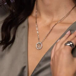 Capricorn Zodiac Symbol Necklace