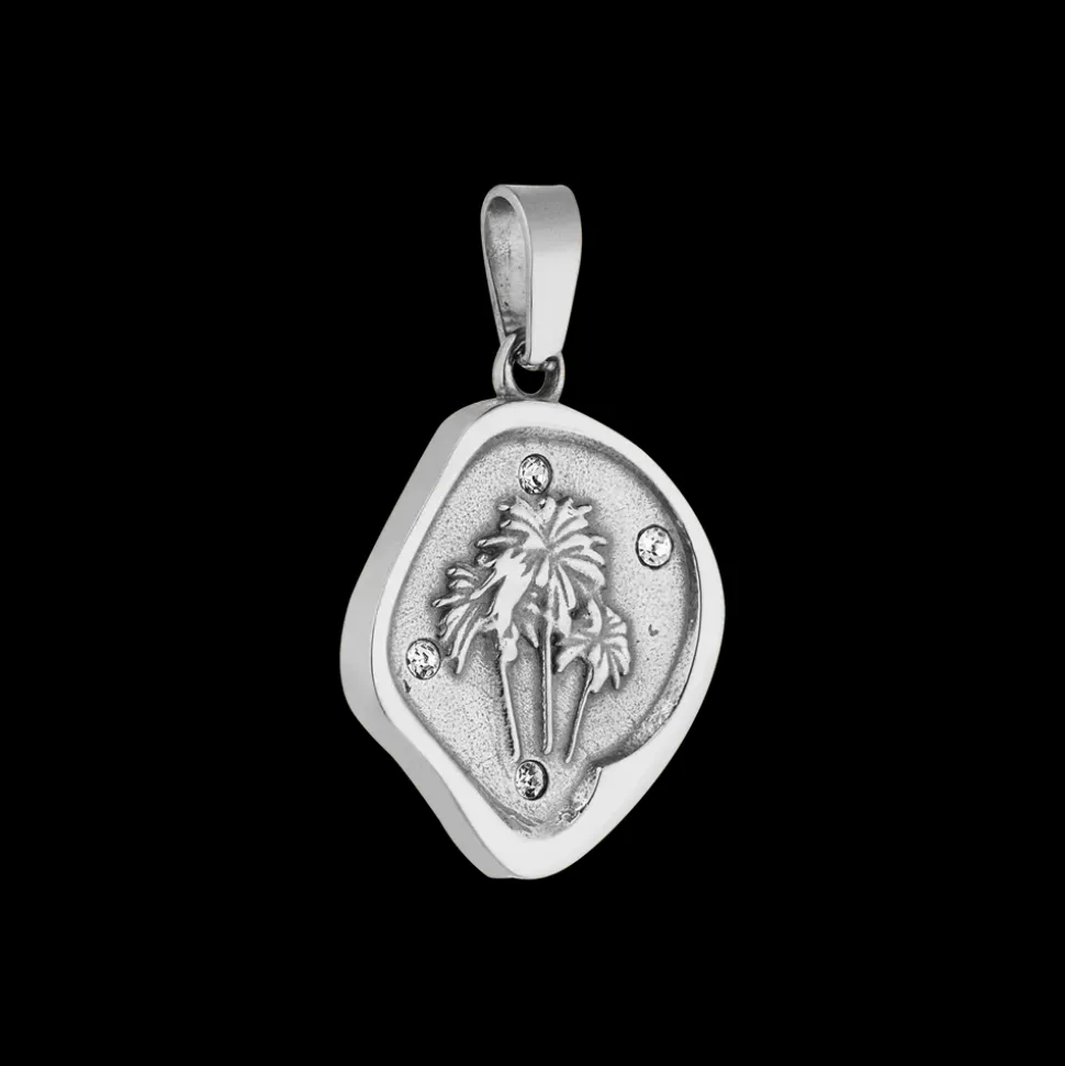 Coin Charm Palm Tree