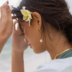 Double Glitter Earrings