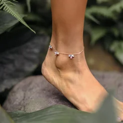 Flowery Anklet