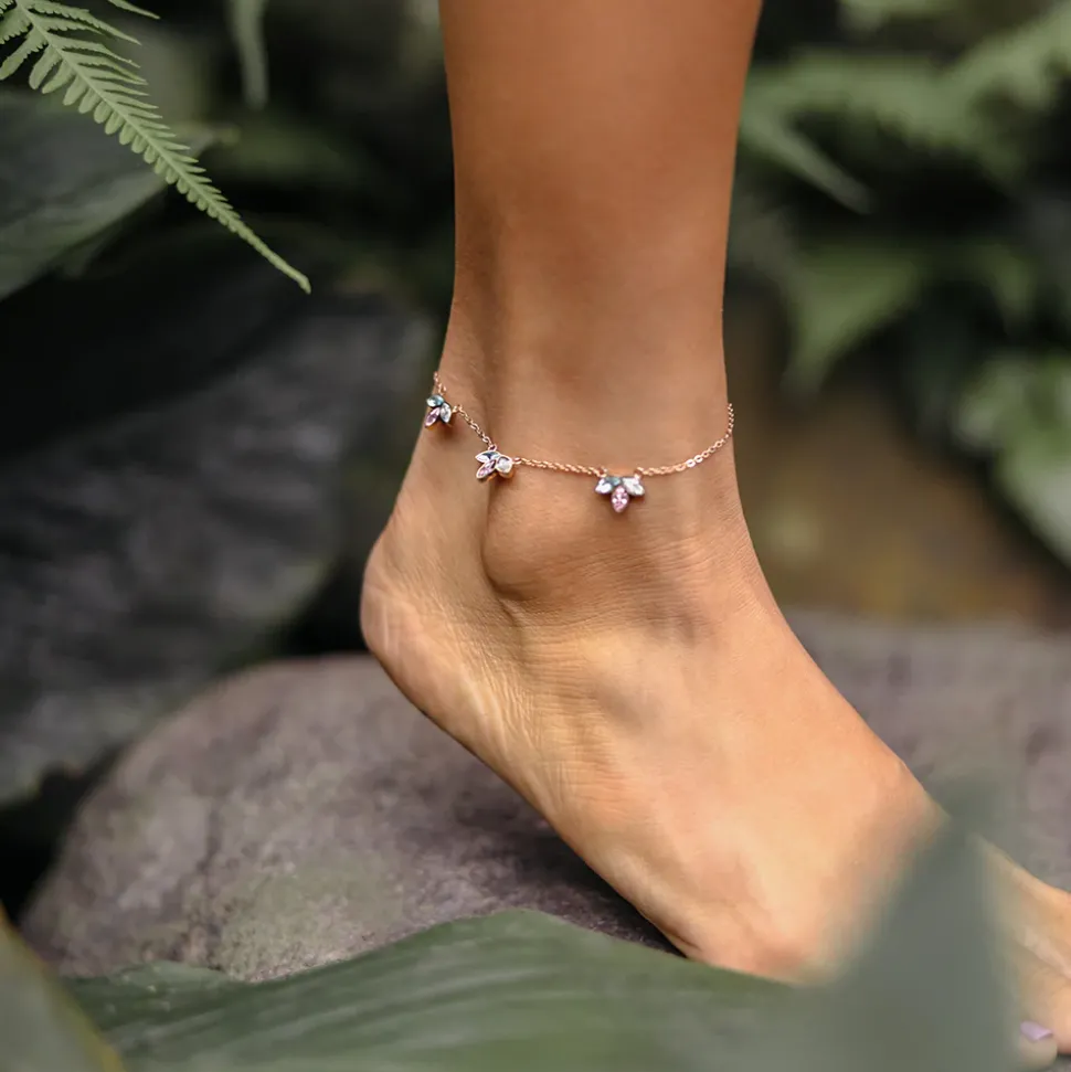 Flowery Anklet