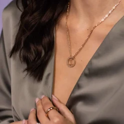 Gemini Zodiac Symbol Necklace