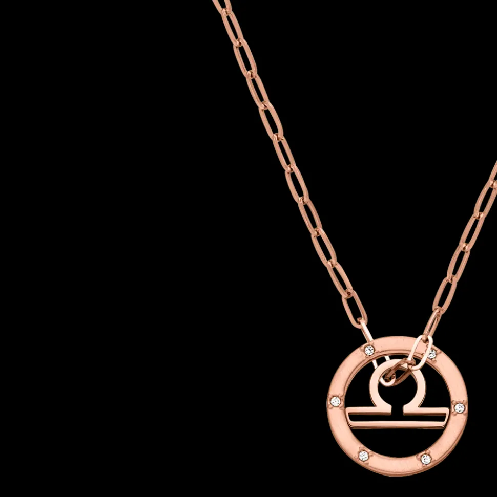 Libra Zodiac Symbol Necklace