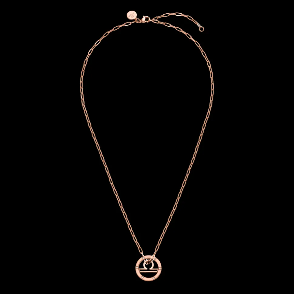 Libra Zodiac Symbol Necklace