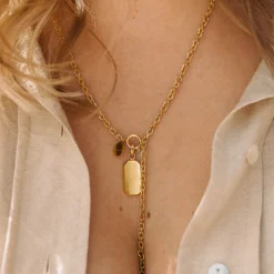 Linen Necklace