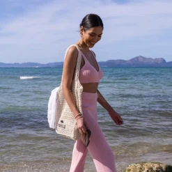 Lotus Crochet Bag
