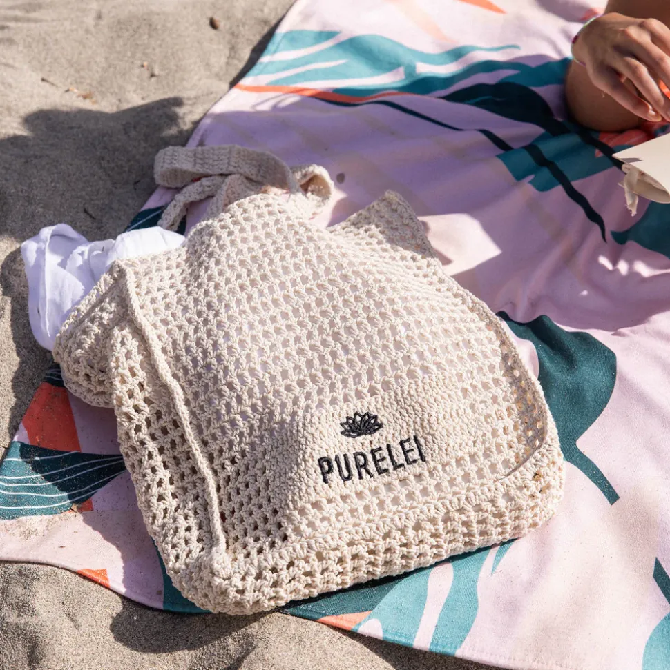 Lotus Crochet Bag