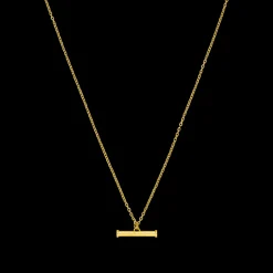 Lotus Toggle Necklace