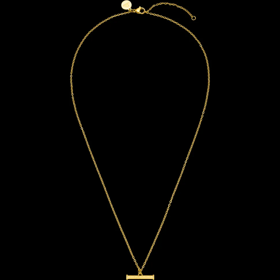Lotus Toggle Necklace