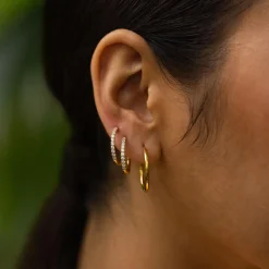 Lovely Glitter Earring Set