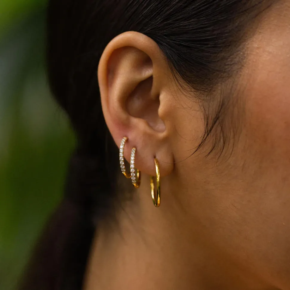 Lovely Glitter Earring Set