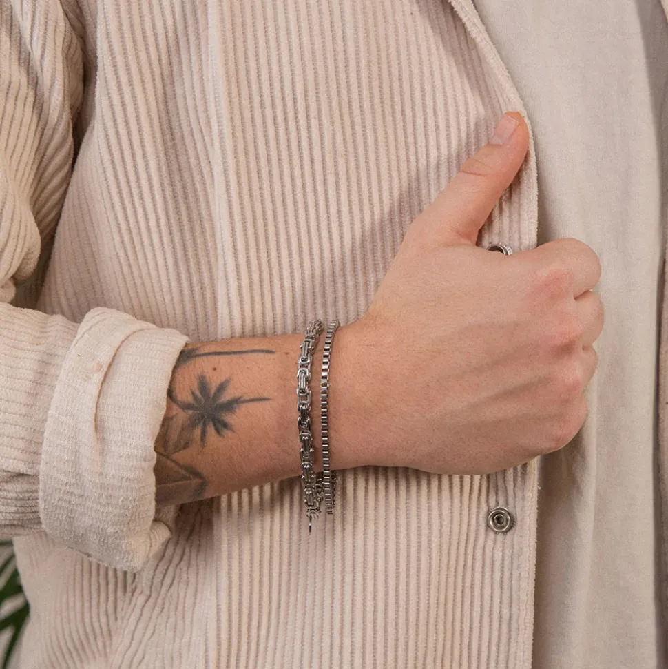 Men Bracelet Brave Heart