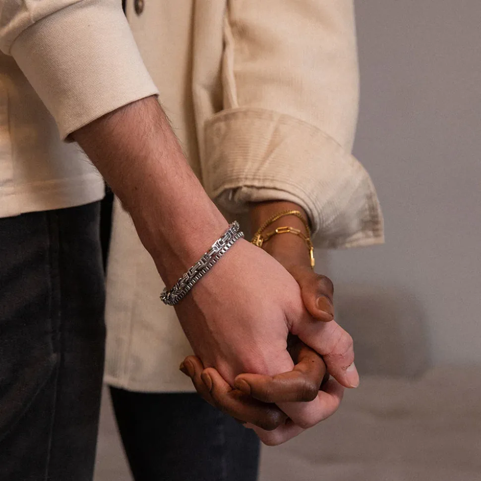 Men Bracelet Brave Heart
