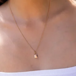 Necklace Padlock Charm