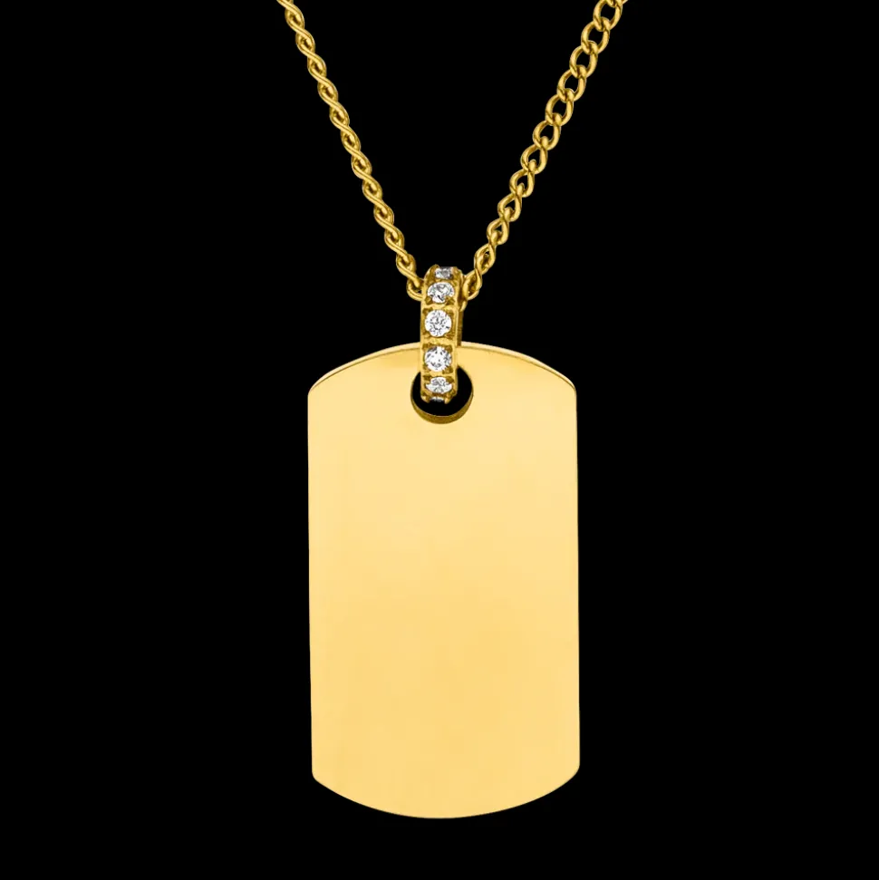 Necklace Plate Charm