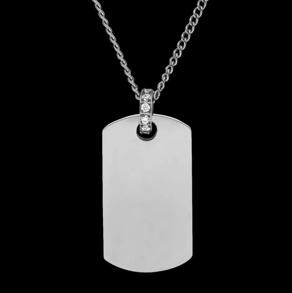 Necklace Plate Charm