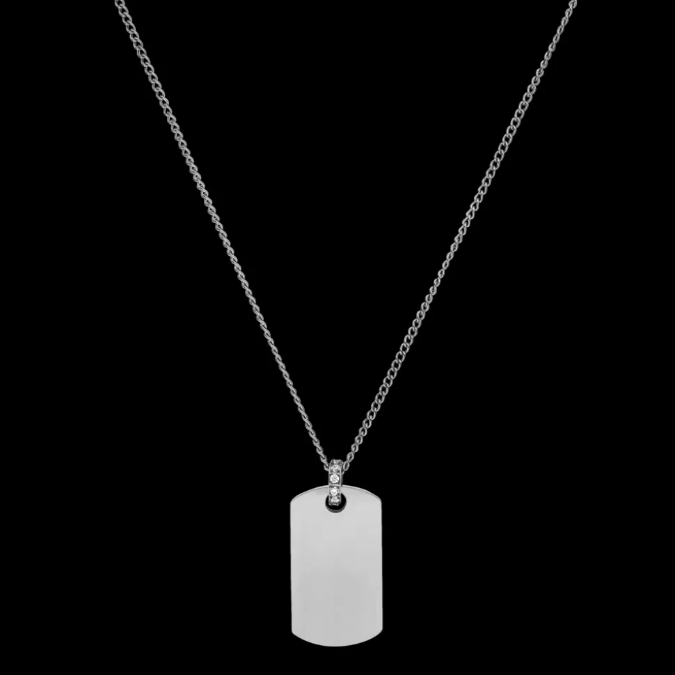 Necklace Plate Charm