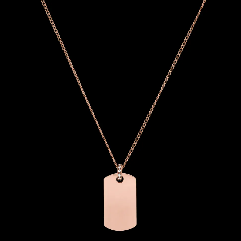 Necklace Plate Charm