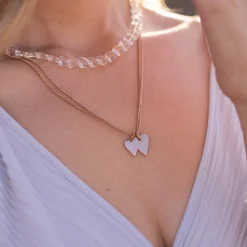 Open Heart Necklace