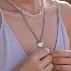 Open Heart Necklace