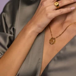 Scorpio Zodiac Symbol Necklace