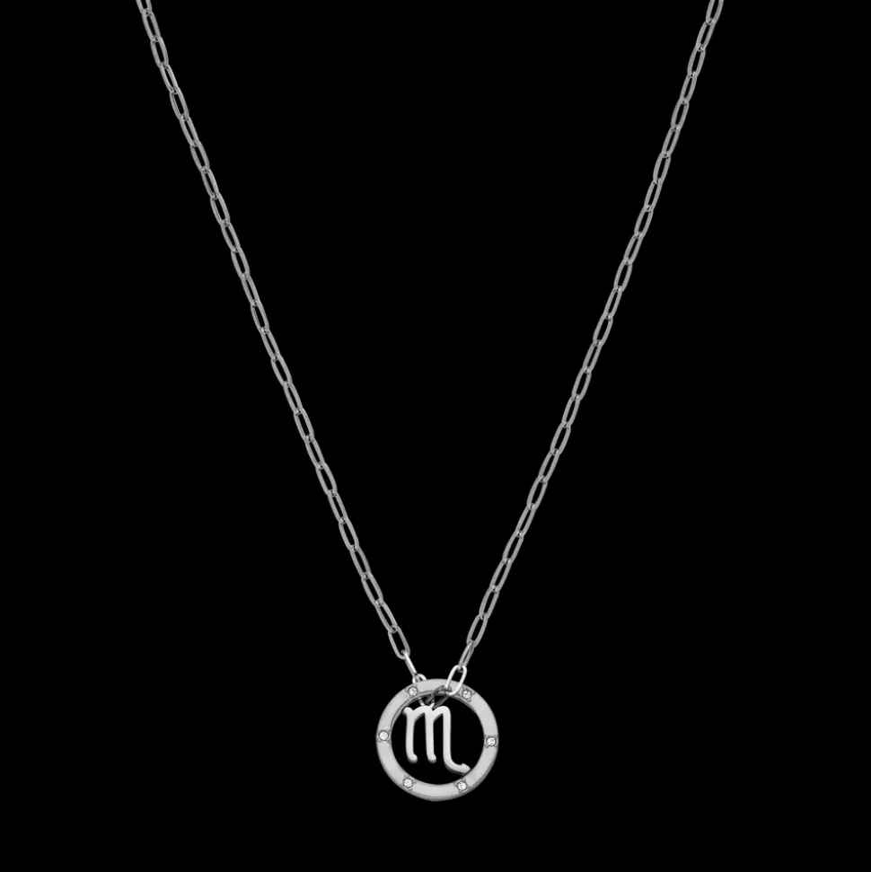 Scorpio Zodiac Symbol Necklace