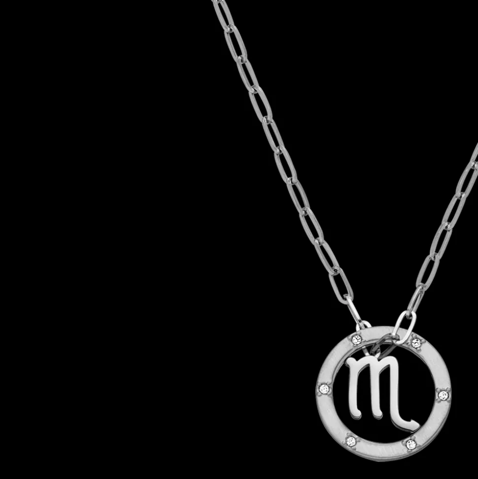 Scorpio Zodiac Symbol Necklace