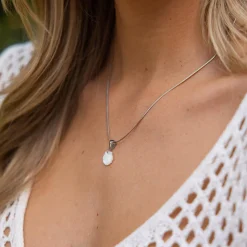 White Sparkle Charm